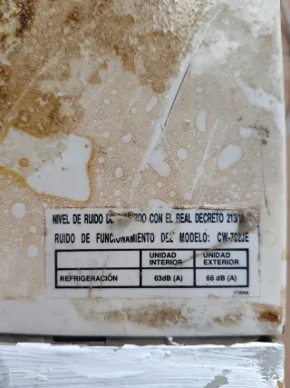 Aire Acondicionado Panasonic Cajón