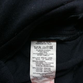 GIACCA LANA PILE TRUSSARDI 50 L UOMO USATA VINTAGE