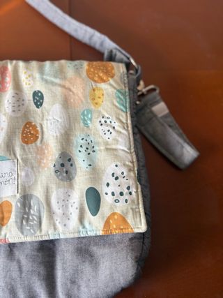 Bolso Carrito Bebé Gris Acolchado