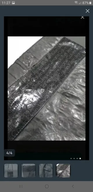 Bolso Calvin Klein Negro/Gris