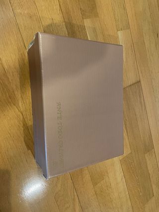 Botines cuña burdeos mujer