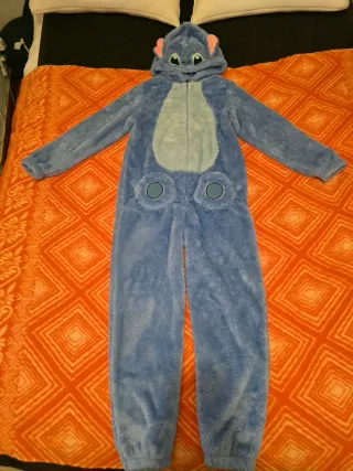Pijama Macacão Stitch 10-11 Anos