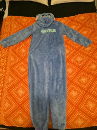 Pijama Macacão Stitch 10-11 Anos