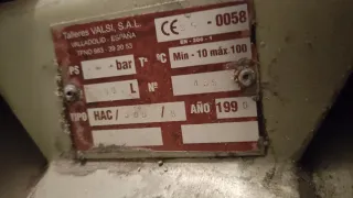 Compresor de aire taller trifásico