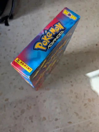 Álbum TAZOS Waps Pokémon Advance Panini LEER