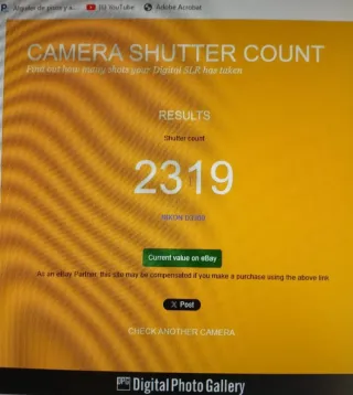 Cámara Nikon D3300 Negra