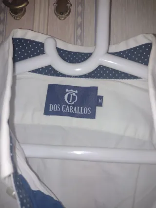 Camisa Polo Academy Blanca Hombre