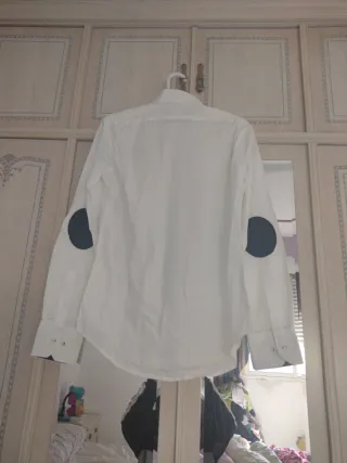 Camisa Polo Academy Blanca Hombre