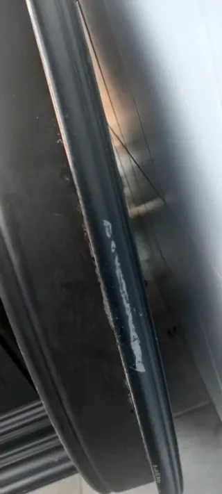 Mesa de comedor redonda120.negra extensible