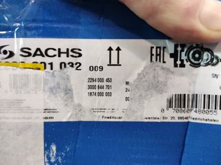 SACHS 2290 601 032 Kit De Embrague ZMS Modul