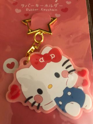 set fascia capelli Barbie e portachiavi Hello K,