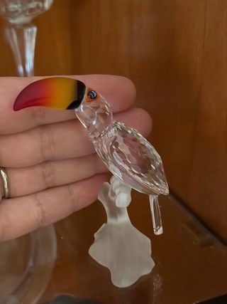 Figura Tucán Swarovski Cristal