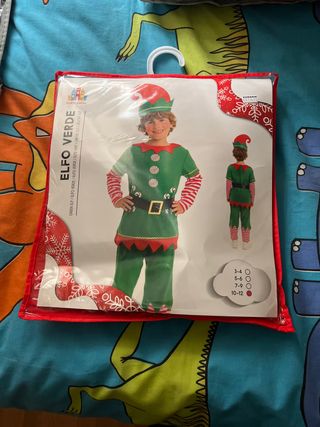 Disfraz Elfo Verde Infantil