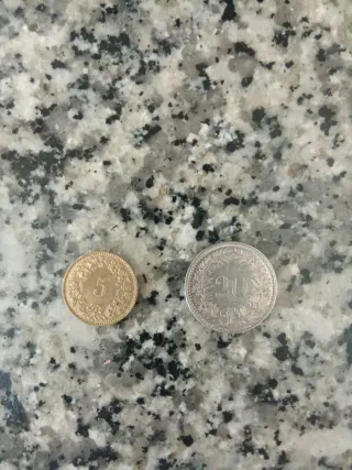 Monedas de colección suizas