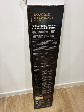 Paneles Acústicos Roble/Negro