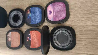 Discos proyector luz habitación.