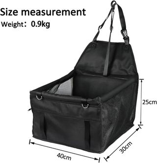 PETCUTE Booster Pieghevole per Auto Animale