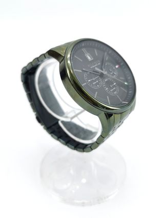 Reloj Tommy Hilfiger 42mm Acero IP Verde