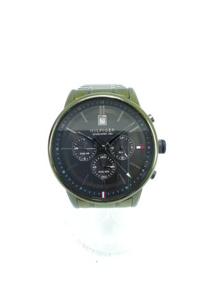 Reloj Tommy Hilfiger 42mm Acero IP Verde
