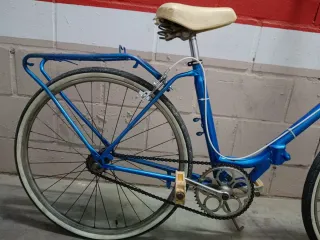 Bicicleta BH Retro Azul Reformada