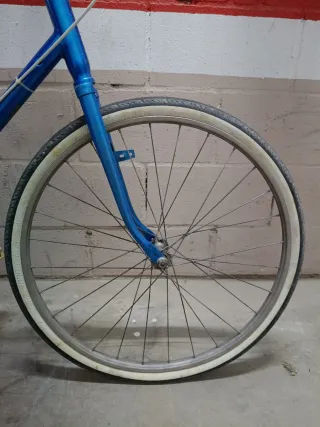 Bicicleta BH Retro Azul Reformada