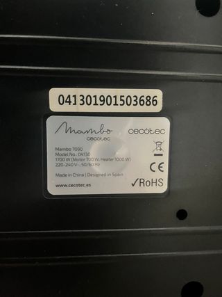 Robot de cocina Cecotec Mambo