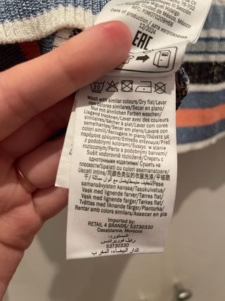 Jersey Pepe Jeans rayas brillante talla S (grande)