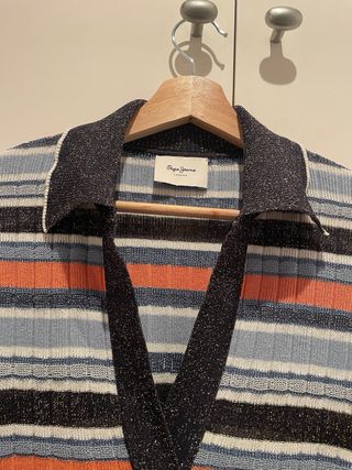 Jersey Pepe Jeans rayas brillante talla S (grande)