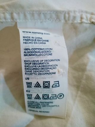 Camisa Tommy Hilfiger Blanca