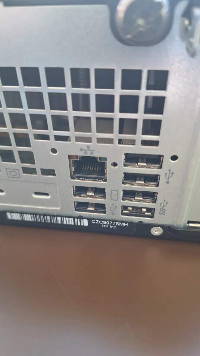 HP Prodesk i3/12Gb/1Tb SSD Ordenador Sobremesa afbeelding 4