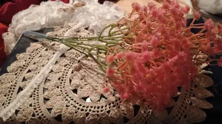 Fiori artificiali Gypsophila rosa antico