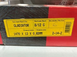 Pack 6 Sierras Cinta Starrett 13x0.65mm