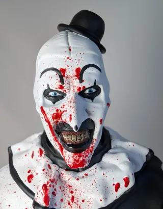 Estatua de resina Art The Clown, Terrifier, 1/4