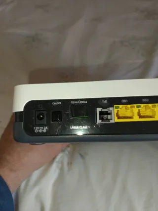 Router de fibra.