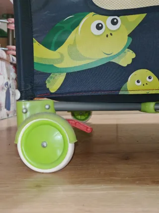 Cuna de viaje plegable + Colchón (como nuevos)