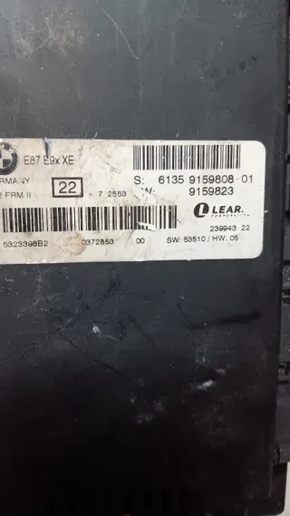 Módulo FRM E87 E9X bmw