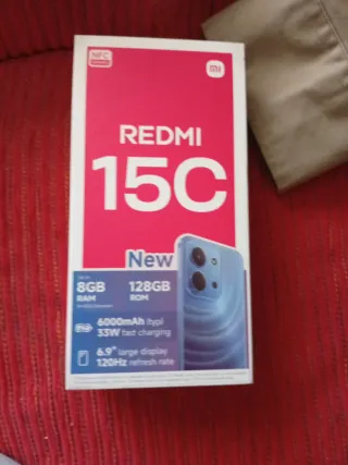 Redmi 15C 128GB Azul NFC 33W