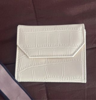 Monedero y llavero con estampado de leopardo Nuevo