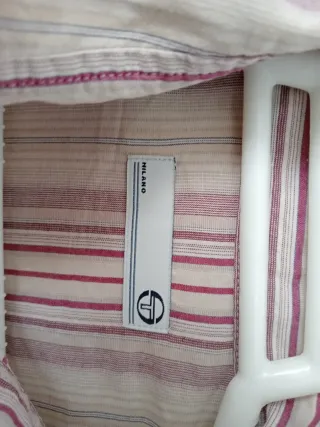 Blusa mujer rayas entallada manga larga