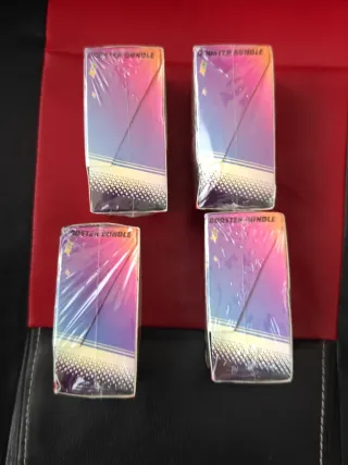 Pokemon Prismatic Booster dañados