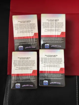 Pokemon Prismatic Booster dañados