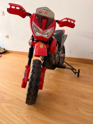 Moto Eléctrica Infantil Feber Mobicross Roja