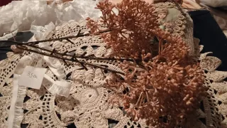 Fiori artificiali Gypsophila marroni