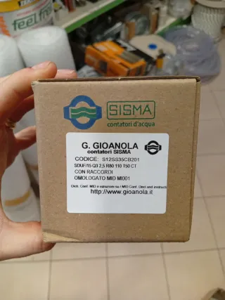 Contatore acqua G.Gloanola MAP16