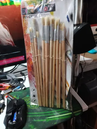 Pack 12 Pinceles Niños