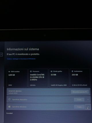 Dell Latitude E6220 Docking Station e Alimentatore