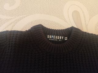 Jersey Superdry Negro Talla M
