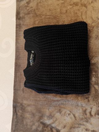 Jersey Superdry Negro Talla M