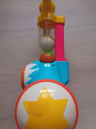 Juguete lanzador de pelotas