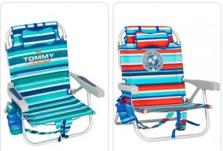 Silla Playa Tommy Bahama Rayas